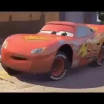 Lightning McQueen has a point