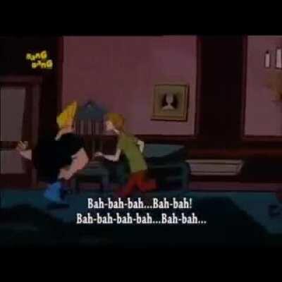 The entire Scooby doo Johny bravo crossover episode in Albanian