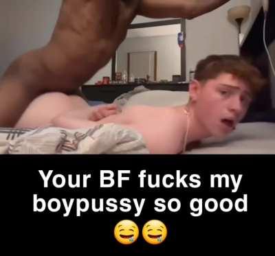 He just can't resist his tight boypussy