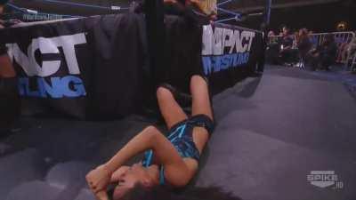 Angelina taking it to Gail Kim