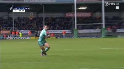 Stuart Hogg side steps four players at the same time