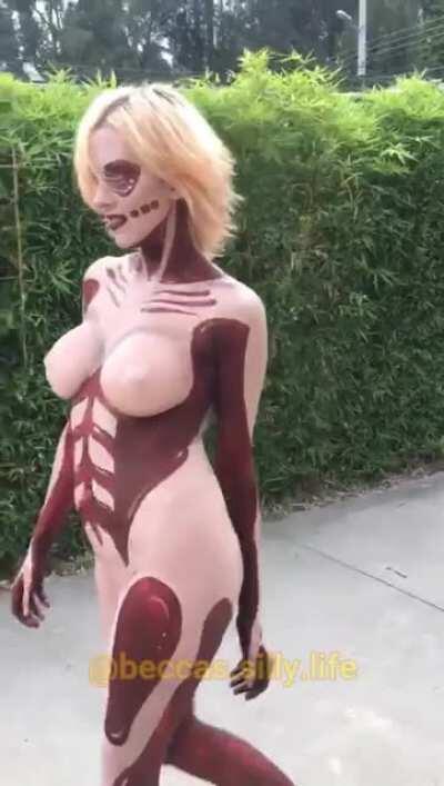 Female Titan Cosplay by Becca Pifer