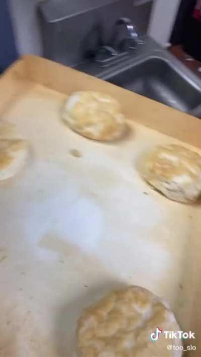 The breakfast this dude makes at McDonalds