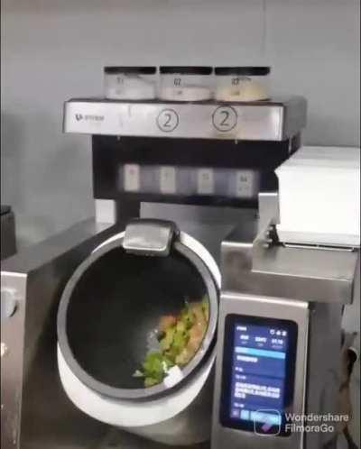 An automatic cooking station