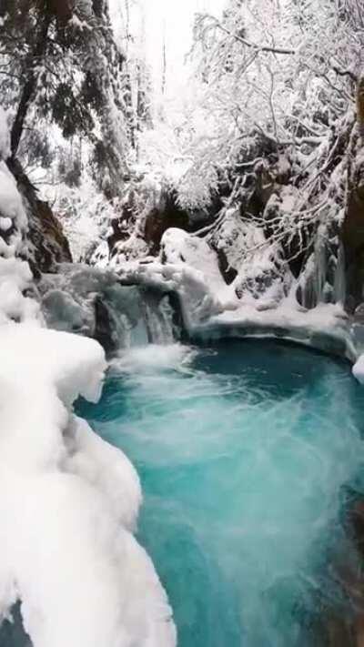 🔥 Clear Winter River Flows