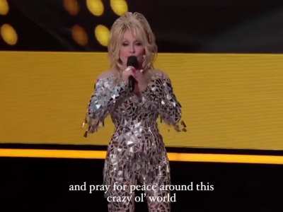 Dolly Parton dedicated an entire ACM Awards to Ukraine and is ambassador for Sunflower Guitar that donates to humanitarian aid