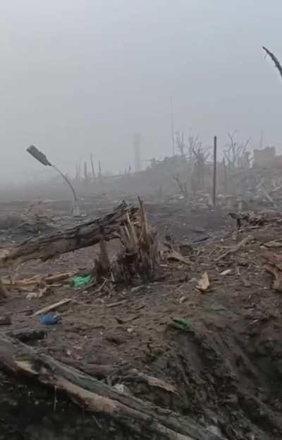 Video with consequences of battles in Krynky

The village looks like it was hit by an atomic bomb. There are no intact objects 