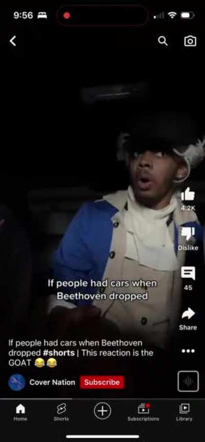 If People Had Cars When Beethoven Dropped