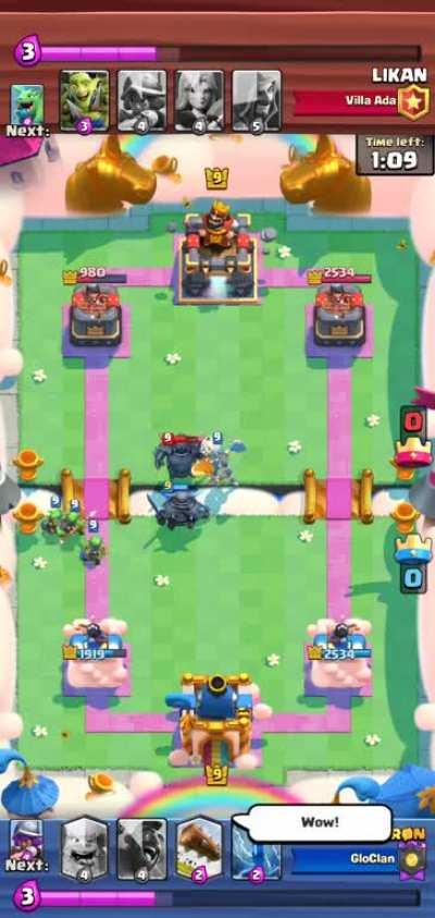 Someone in my clan shared this, did not know pekka could do that