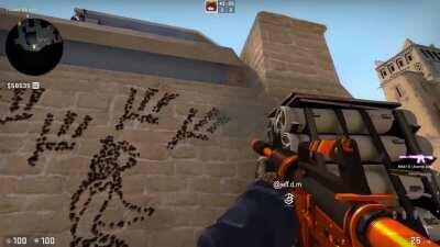 This guy can draw in CS GO