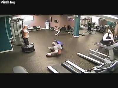 You know this was he last time at this gym.