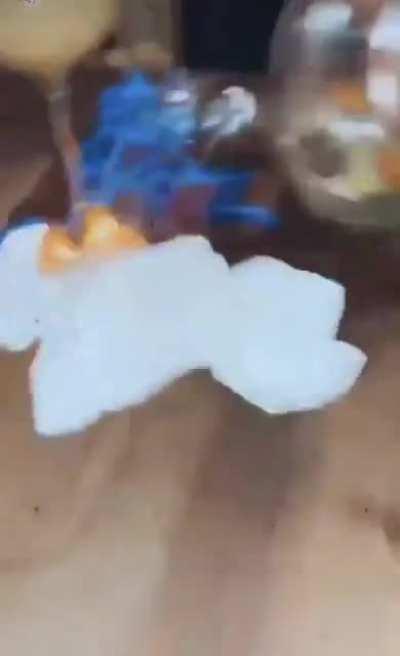 Flaming shot fail