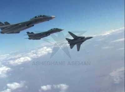 Iranian Tomcats flying