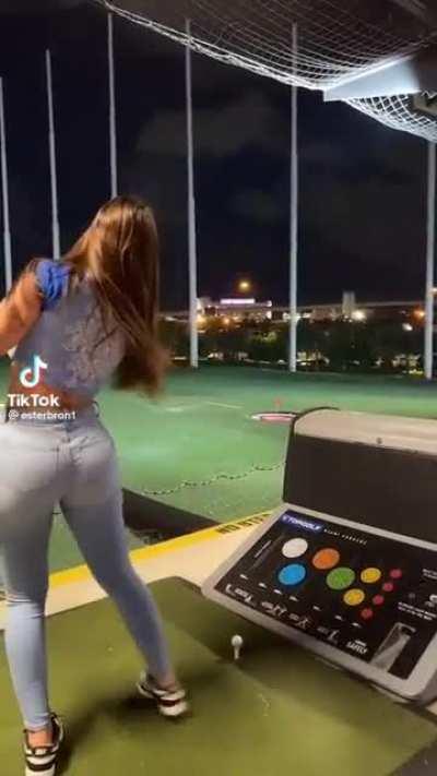 golf babe