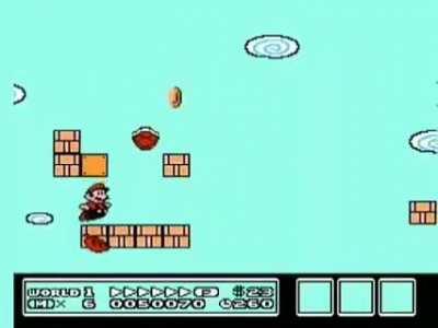 The way this game of Super Mario 3 is played