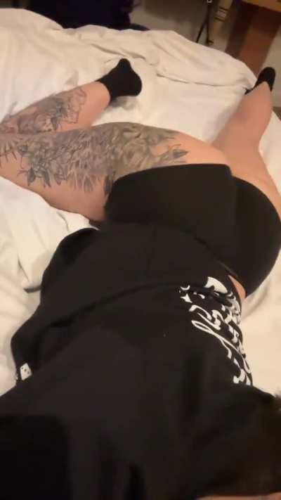 Baby Star Twerking in bed