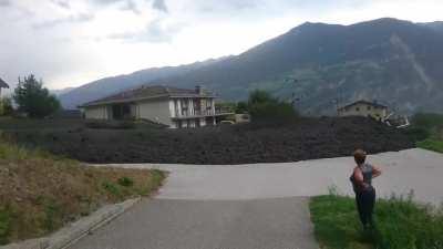 Massive Mudslide in Switzerland