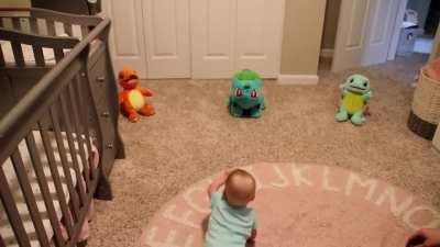 11 Month Old Daughter Picks Her Starter