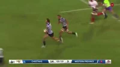 If anyone ever says Saffa rugby is boring, show them this competely batshit sequence of play