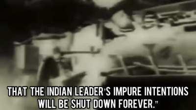 Ayub Khan's speech 1965 Indo Pak war