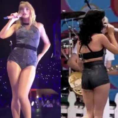 Stage Hotness: Taylor Swift vs Katy Perry