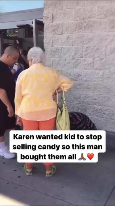 In your face Karen