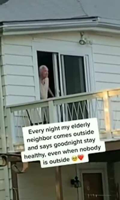 That’s a wonderful neighbor