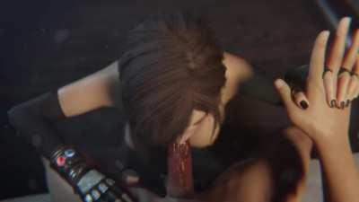 Tifa Lockhart sucks you dry (Final Fantasy VII Remake) [Bulgingsenpai]