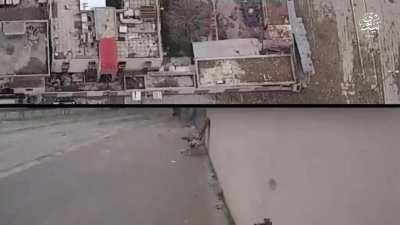 ISIS raiding a Iraqi position in a attempt to cause equipment damage in the neighborhoods of Mosul - April 9th, 2017