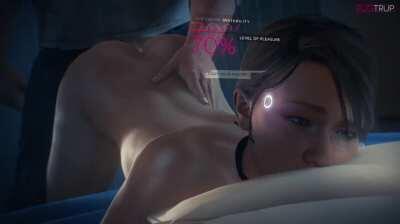 Kara being pleasured (FugTrup) [Detroit Become Human]