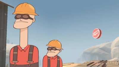 The engineer is engi-here