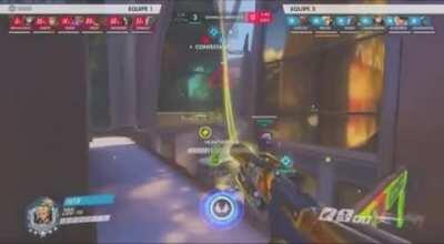 My friend as Winston saving my life with a perfect shield. Protect your healers ❤️