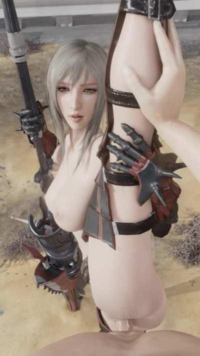 Aranea Highwind Standing Split (LazyProcrastinator) [Final Fantasy XV]