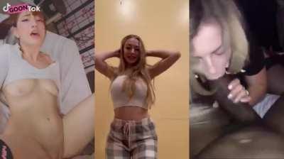 Sophia Diamond TikTok Compilation Split Screen PMV made with goontok.com