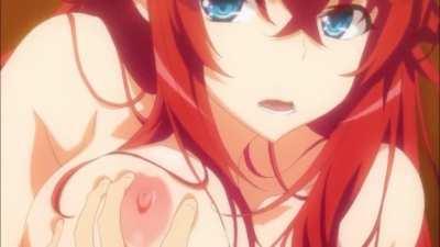 Rias and Issei fucking in the Sauna. (High School DxD)