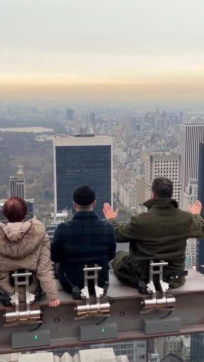 The new beam attraction in NYC🤯🤯🤯🤯 I am not curious enough 