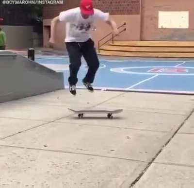 That’s a strong skateboard!