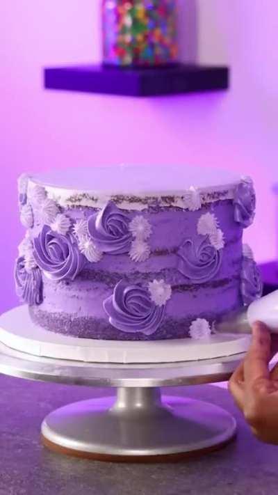 Purple cake 🟣🟣 cr: sweetimpact