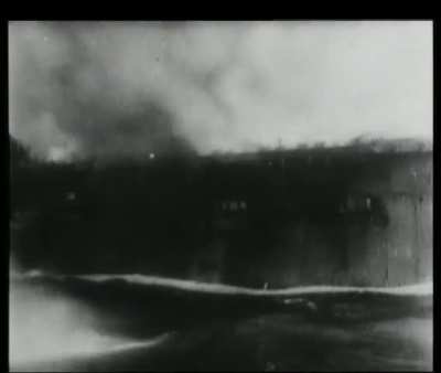 Kamikaze Attacks on The American Fleet (Credits:- British Pathé)