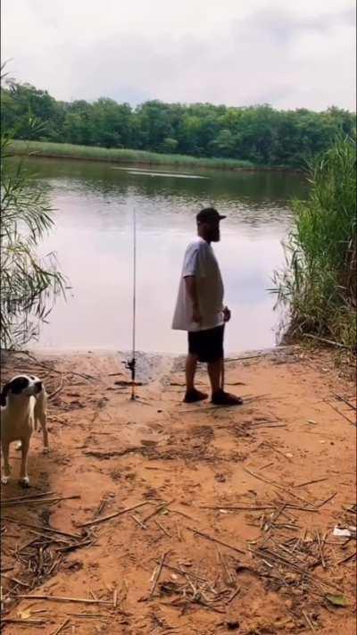 This is a boat ramp!