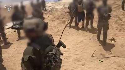 Body cam footage of operation Arnon yesterday, Gaza Strip