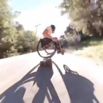 When your wheelchair isn't fast enough.