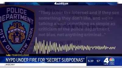 BREAKING: Since 2010 the NYPD has used 217,000 FAKE SUBPOENAS to spy on members of the public who criticize policing, journalists who cover policing and dissenting officers from within.