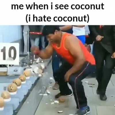 coconut 🤮