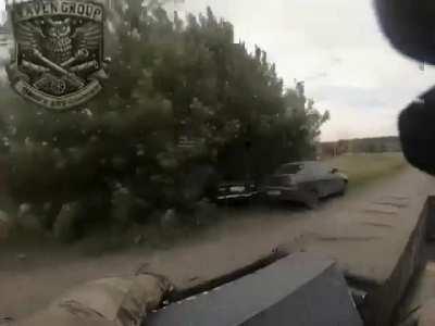 Operation of M777 155mm howitzer against Russian targets in the Kharkiv front. 