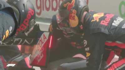 This world record 1.82 second pit stop in Formula One.