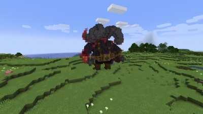 I built Ornn in Minecraft