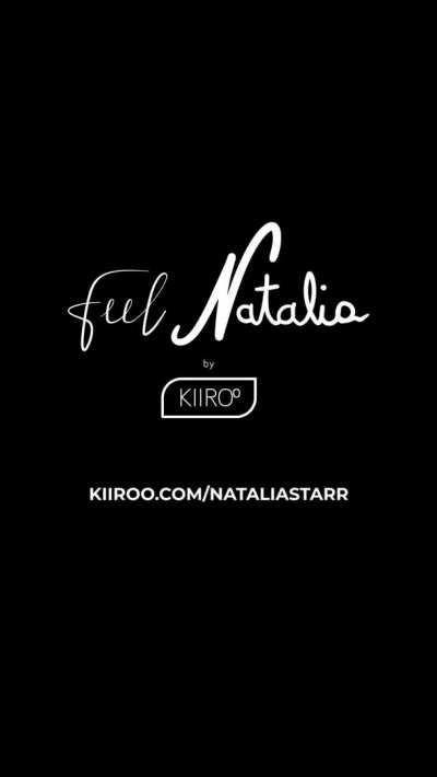 Natalia Star⭐ KIIROO FeelStars 💋 Complete Perfection in Black Lingerie 💋