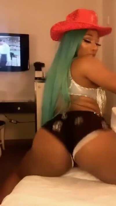 Megan Thee Stallion has a amazonian body, loves anime and white dudes what's not to love?