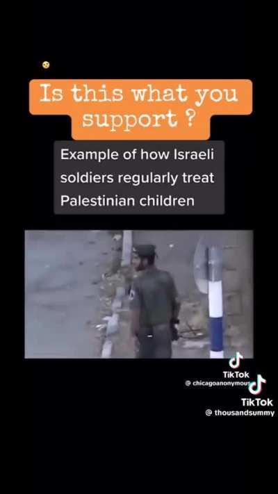 How israeli soldiers treat kid (repost from r/socialism)